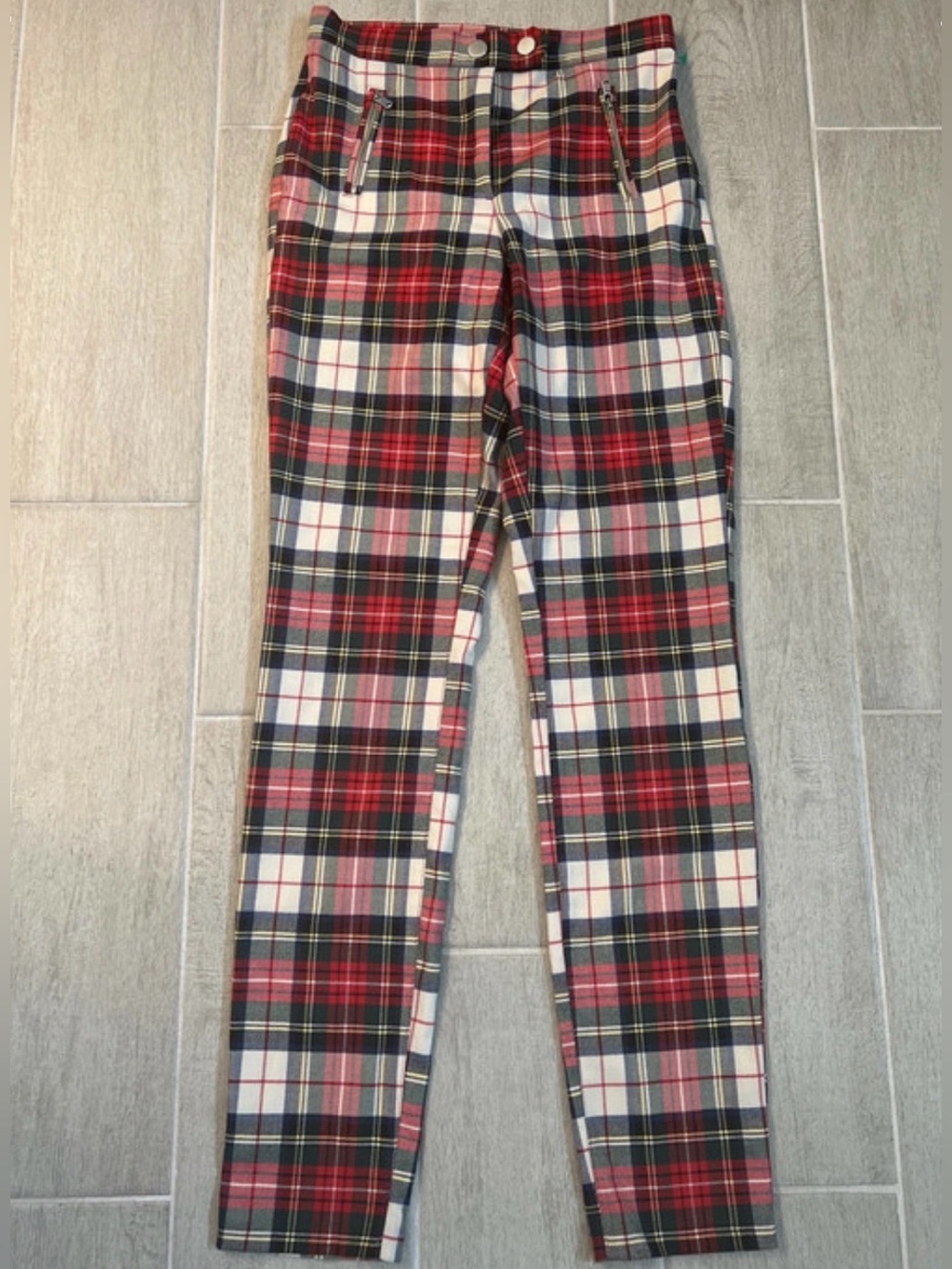 H&M plaid pants